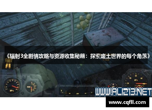 《辐射3全剧情攻略与资源收集秘籍：探索废土世界的每个角落》
